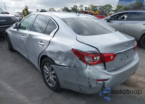 2014 Infiniti Q50 Premium/Sport from USA, damaged, VIN JN1BV7APXEM673590